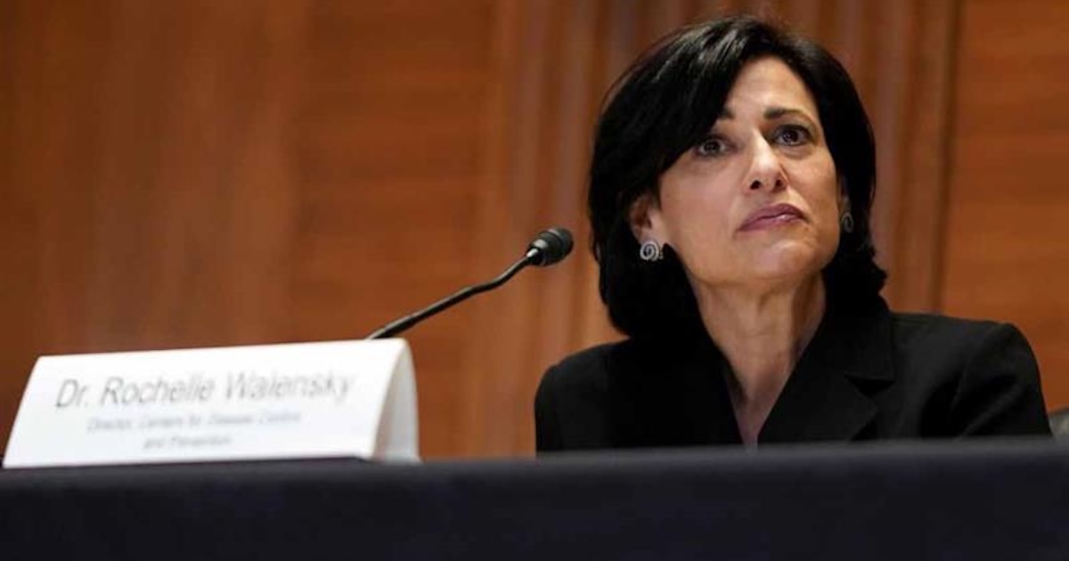 Former CDC director Dr. Rochelle Walensky 