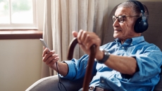 Person sitting in a chair 