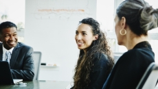 Executives in a meeting Executives in a meeting