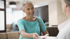 Patient discussing prescription with healthcare professional Patient discussing prescription with healthcare professional
