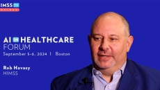 Rob Havasy at HIMSS_AI in Healthcare Forum 2024 Rob Havasy at HIMSS_AI in Healthcare Forum 2024