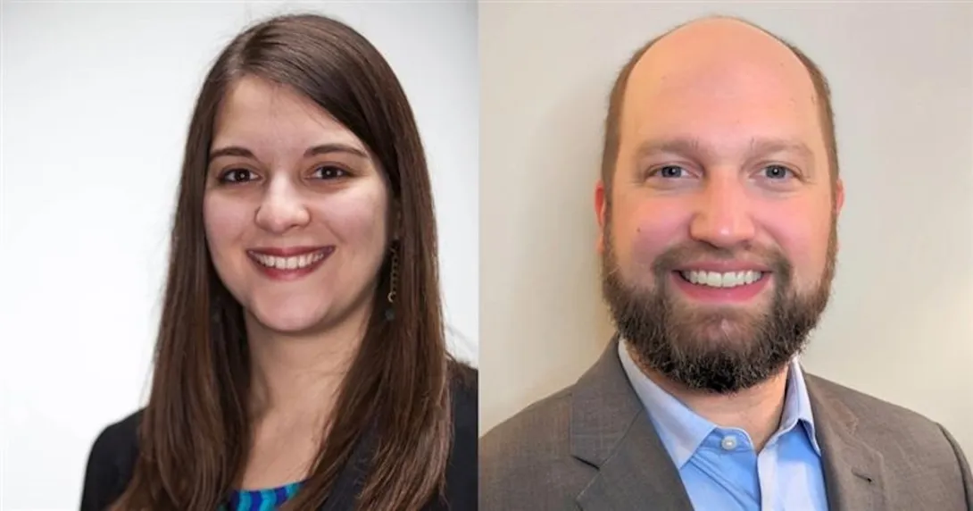 Photo of Gina Galanou Luchen, Scott Anderson