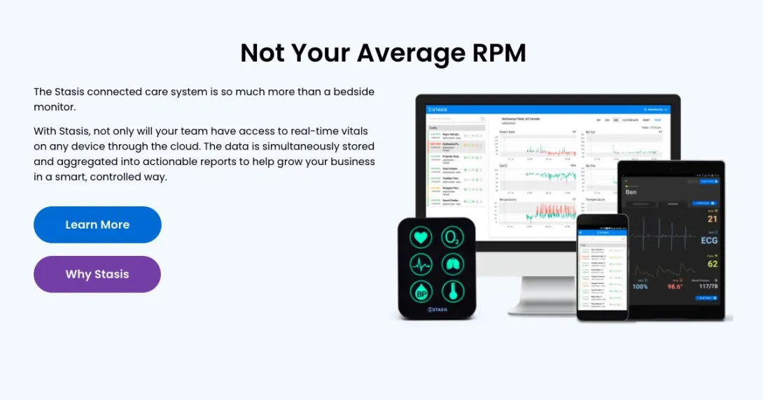 A photo of the Stasis Monitor